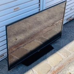 SHARP 液晶カラーテレビ 2017年製　40型 リモコン付き　