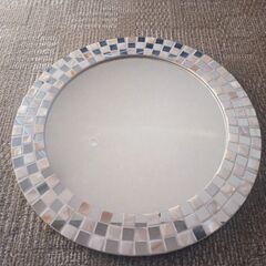 お譲りします　壁掛けミラー丸型40センチ　練馬区関町南の画像