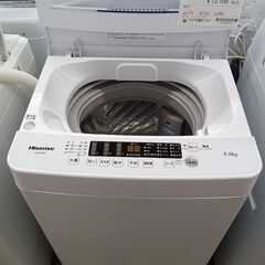 ★ジモティ割あり★ Hisense 洗濯機 5.5ｋｇ 21年製 動作確認／クリーニング済み MT3062