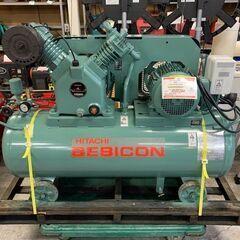 日立産機システム　給油式ベビコン(コンプレッサ)　3.7P-9.5VB5【中古品】の画像