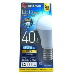 【新品】IRIS OHYAMA LED電球 LDA4N-G-E1...