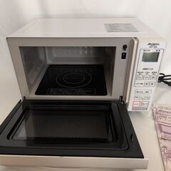 中古 Abitelax 庫内フラット 電子レンジ 18Lの画像