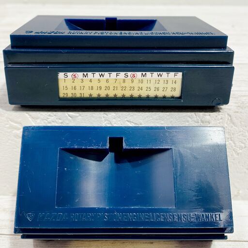 ★希少★マツダ/ロータリーエンジン模型/万年カレンダー/モデル/アンティーク/コスモ/スポーツ/カペラ/RX-3/FD3S/RX-7/