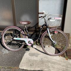 24型　お洒落な自転車　明るいLEDライトの画像