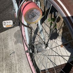 24型　お洒落な自転車　明るいLEDライトの画像