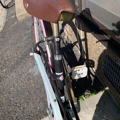 24型　お洒落な自転車　明るいLEDライトの画像
