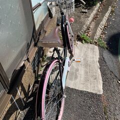 24型　お洒落な自転車　明るいLEDライトの画像