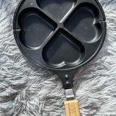 フライパン　卵焼き器　ハート型　　の画像