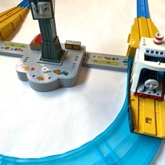 【廃盤 希少 一部ジャンク品】プラレール トーマス うきうきクルーズセット※値下げ中の画像