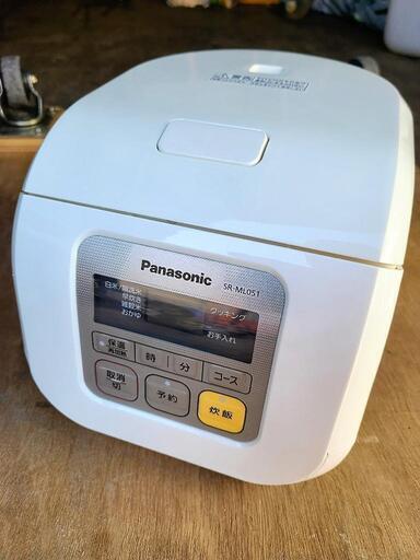 美品✨Panasonic　３合　炊飯器