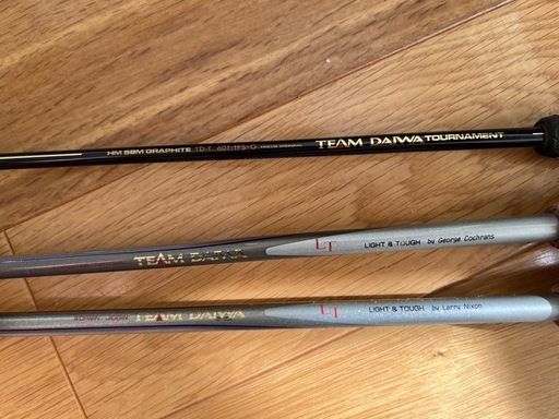 Daiwa ダイワ バスロッド 3本・スピニングリール1個・ルアー沢山オマケ