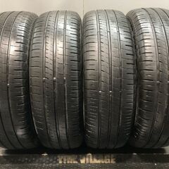 DUNLOP ENASAVE EC204 195/65R16 16インチ 夏タイヤ 4本 22年製 ライズ レックス ロッキー アテンザセダン等　(KTC108) クレジットカード QRコード決済可能