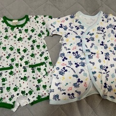 ロンパース　肌着　2枚