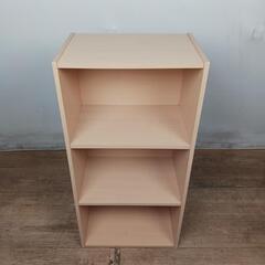 1175 【美品】カラーボックス 3段 ①  (987926)