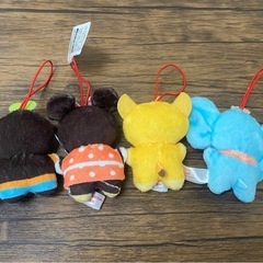 ディズニーストラップぬいぐるみの画像