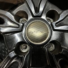 EURO TECH ユーロテック 社外ホイール 15インチ 4本 6J4HPCD108+25 ブラック プジョー シトロエン等　(MHD247)クレジットカード QRコード決済可能の画像