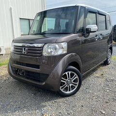 ローン可能！！！ホンダ N-BOX G Lパッケージ★両側電動ドア　前後ドライブレコーダー付　2トーンカラースタイル　バックカメラ付き　社外ナビ、地デジTV付き！の画像