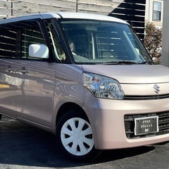 安心の総額表示！車検満たん★スズキスペーシア両側電動スライドドア禁煙車etcナビの画像