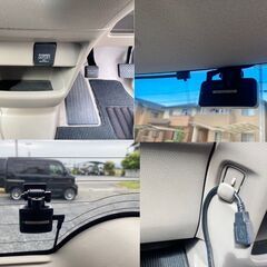ローン可能！！！ホンダ N-BOX G Lパッケージ★両側電動ドア　前後ドライブレコーダー付　2トーンカラースタイル　バックカメラ付き　社外ナビ、地デジTV付き！の画像