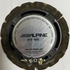 アルパイン スピーカー STC-160C
