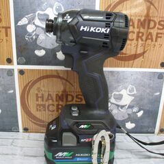 HiKOKI ハイコーキ WH36DC インパクトドライバ 18-36V バッテリ×2 充電器付 【ハンズクラフト宜野湾店】の画像