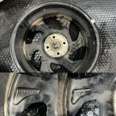 ダイハツ ムーヴカスタムRS 純正ホイール 15インチ 4本 4.5J4HPCD100+45 タント ムーヴ ミライースなどにも　(MHA338) クレジットカード QRコード決済可能の画像