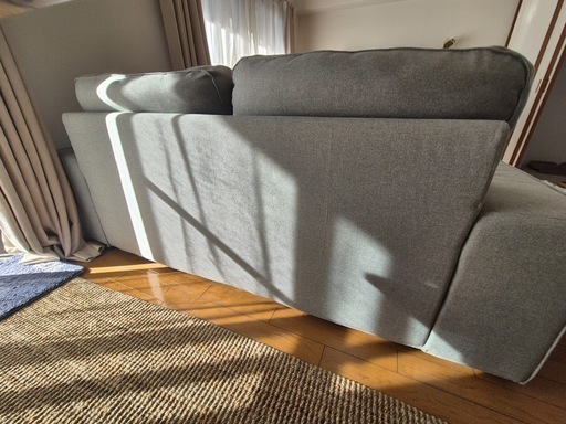 定価68000円IKEA ソファー　カウチ　ライトグリーン　2人掛けソファ