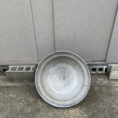 希少　昔のお茶の葉を焼くアルミ鍋の画像