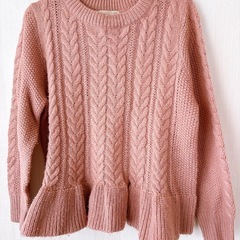 👧130cmGUニットセーター&🐰ྀིミッフィーパジャマset!!中古品の画像