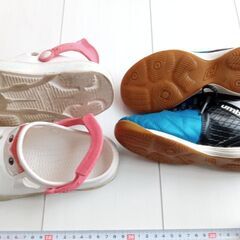 19センチ★フットサルシューズ&サンダルの画像