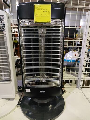 カーボンヒーター　ツインヒーター　ヤマゼン　山善　DBC-J122　2019年製　ジャングルジャングル良品館