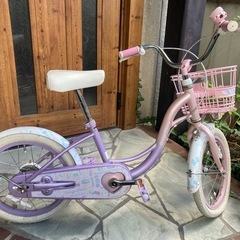 16インチ　子供用自転車の画像