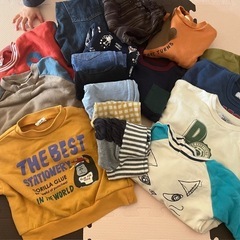 80サイズ　秋冬子供服まとめ