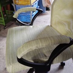 【値下げしました！】PCチェア(緑)の画像