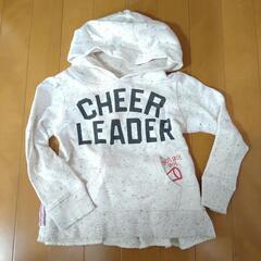 110ｻｲｽﾞ　BREEZE　パーカー　後ろもカワイイパーカー♡　美品♡　の画像