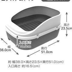 ブラックフライデー！割引中！！ Petio 猫システムトイレセット 3点セットの画像