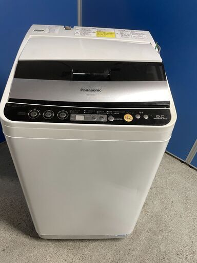 【格安】Panasonic 6.0kg洗濯機 NA-FV60B2 2015年製 通電確認済み 良品 早い者勝ち 引取歓迎 配送OK
