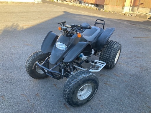 四輪バギー　珍しい水冷２スト　ワイドタイヤ　綺麗　現況不具合無　公道走行可