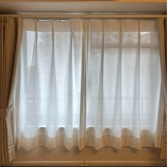 ニトリオーダーカーテン⭐︎2枚セット⭐︎ほぼ未使用⭐︎の画像