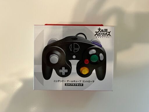 ニンテンドー ゲームキューブコントローラー スマブラブラック
