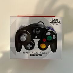 ニンテンドー ゲームキューブコントローラー スマブラブラック