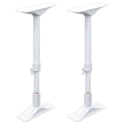 カインズ(CAINZ) 転倒防止 家具固定ポール 突っ張り棒 耐圧200kg ホワイト L 高さ50~75cm対応  2本　白　インテリア　リビング