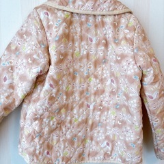 👧130cmキムラタン*ビケットクラブのキルトブルゾン超美品!!の画像