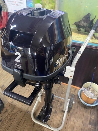 船外機　トーハツ4ストローク2馬力　