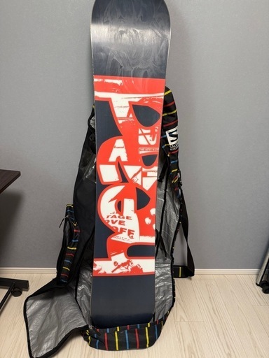 headスノーボード、headバインディング、salomonバッグとおまけセット