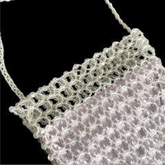 ビーズのショルダーバッグ❤未使用品　フリンジ　オシャレの画像
