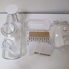 G∀22 スライサー Iwatani イワタニ あっとスライス A 電動ベジタブルスライサー IFP-45A 検：家電 キッチン 食卓 フードプロセッサーの画像