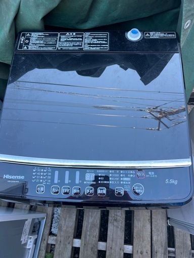 ハイセンス 洗濯機 HW-G55E4KK 5.5kg