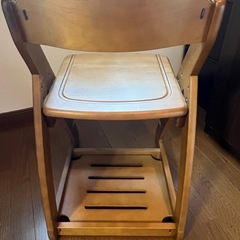 【最終値下げ】木製　学習用チェア　イトーキの画像