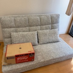 [早急手放したい🥺]楽天  ソファーベッド の画像